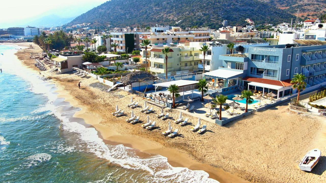 Compass Beach Stalida Exterior foto