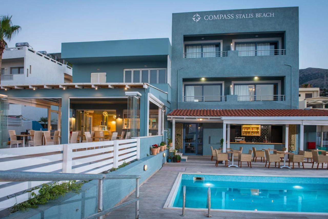 Compass Beach Stalida Exterior foto