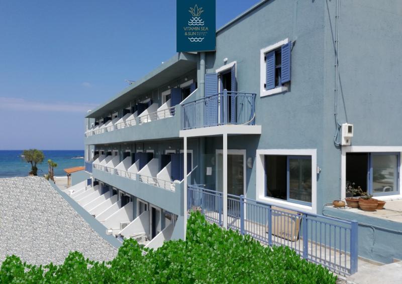 Compass Beach Stalida Exterior foto