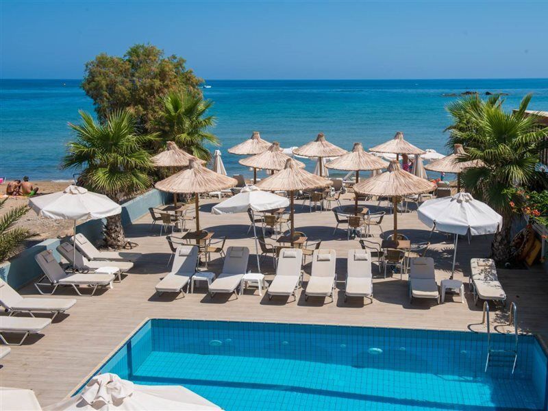 Compass Beach Stalida Exterior foto
